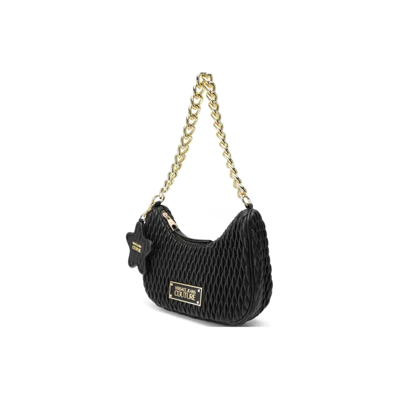 VERSACE JEANS COUTURE Polyurethane Portable Crossbody Bag, Shoulder Bag Women's Black-1