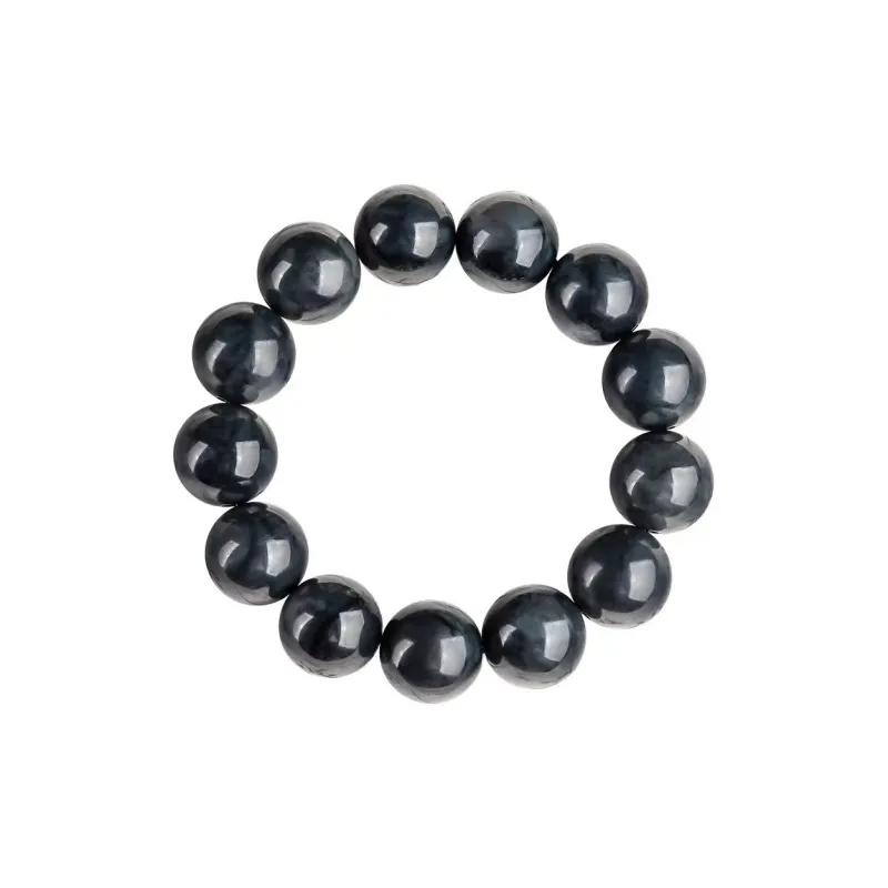Lingxiang Yurun Bracelets Blue And White Men's-0