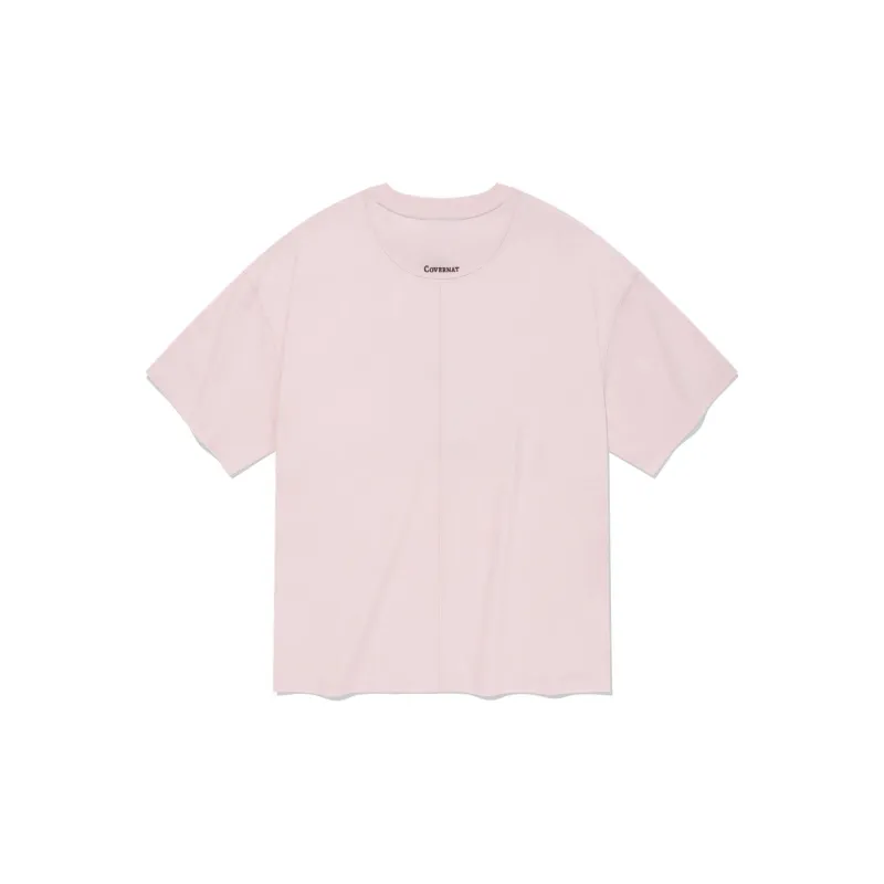 COVERNAT SS24 T Shirt Men's Light Pink-1