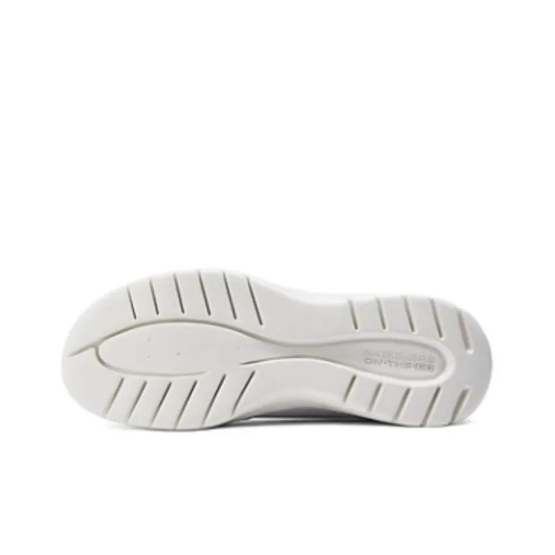 Skechers On The GO Fle Shock Absorbers With Slip Resistant Features Low Top Casual Shoes Women's Light Gray-4
