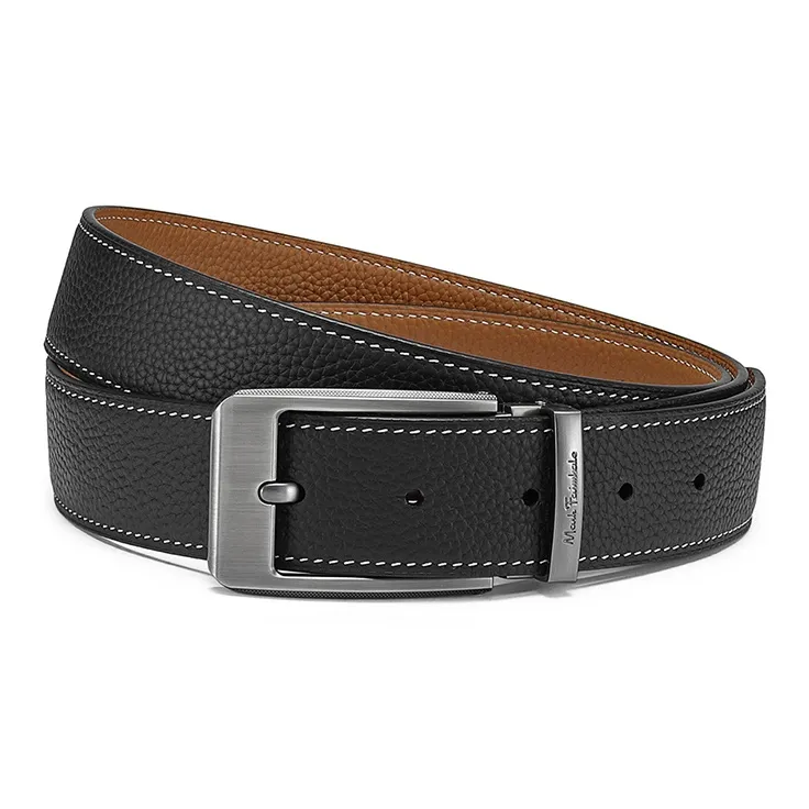 FAIRWHALE Cow Leather Belts Men's Width 3.4CM-5