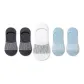 5-Pack (2 Dark Gray, 2 Light Blue, 1 White)