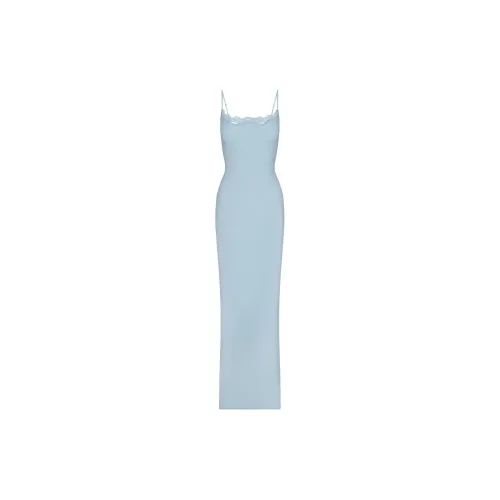 Skims Wedding Dress Series Slip Dresses Women's DENIM/Denim