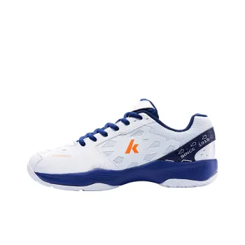 Kawasaki Star Veins Coverage Impact-Resistant Low-Top Professional Badminton Shoes Unisex