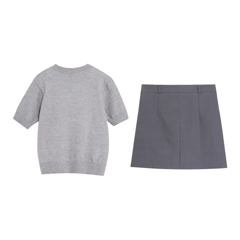 HAPG Two Piece Skirt Sets Women's-1