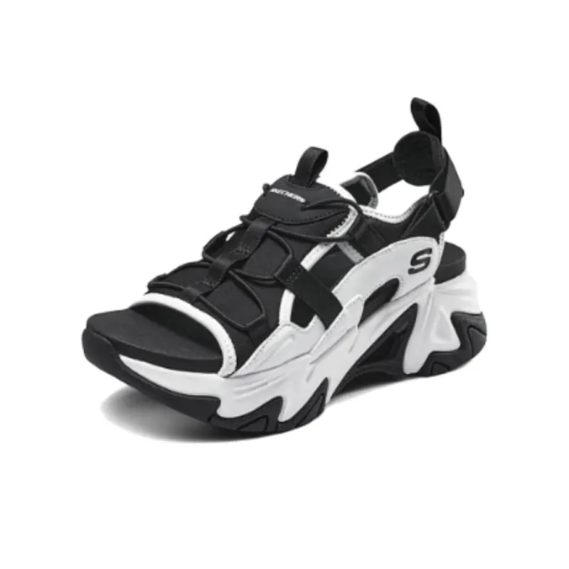Skechers Stamina V3 Beach Sandals Women's Black White-2