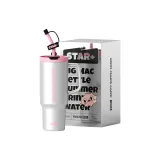 Dobaan Straw Cup, Sparkling Silver