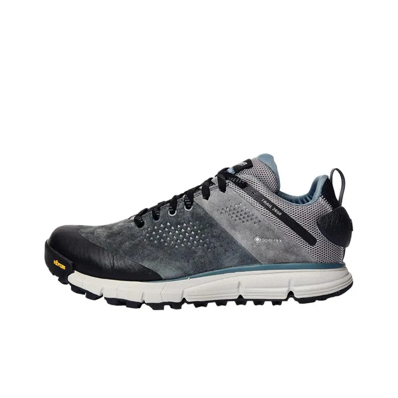 Danner Trail 2650 Cushioned Slip Resistant Low Top Trekking Shoes Men's Gray Blue-0