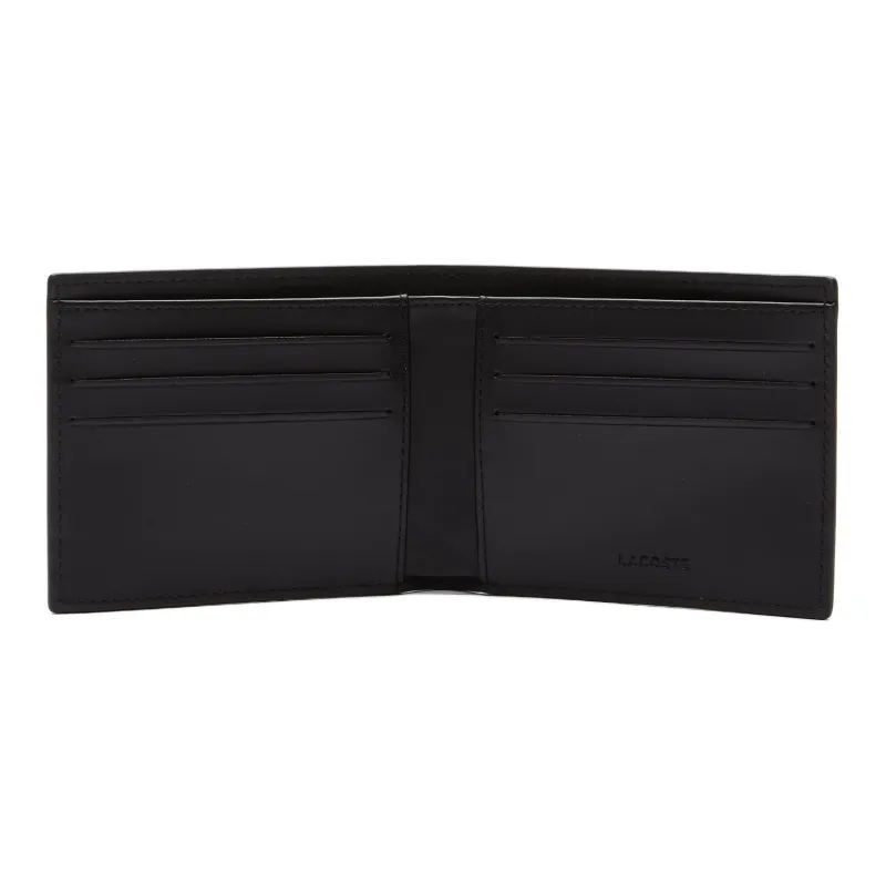 LACOSTE Monogram Castlerock Bi fold Wallet-1