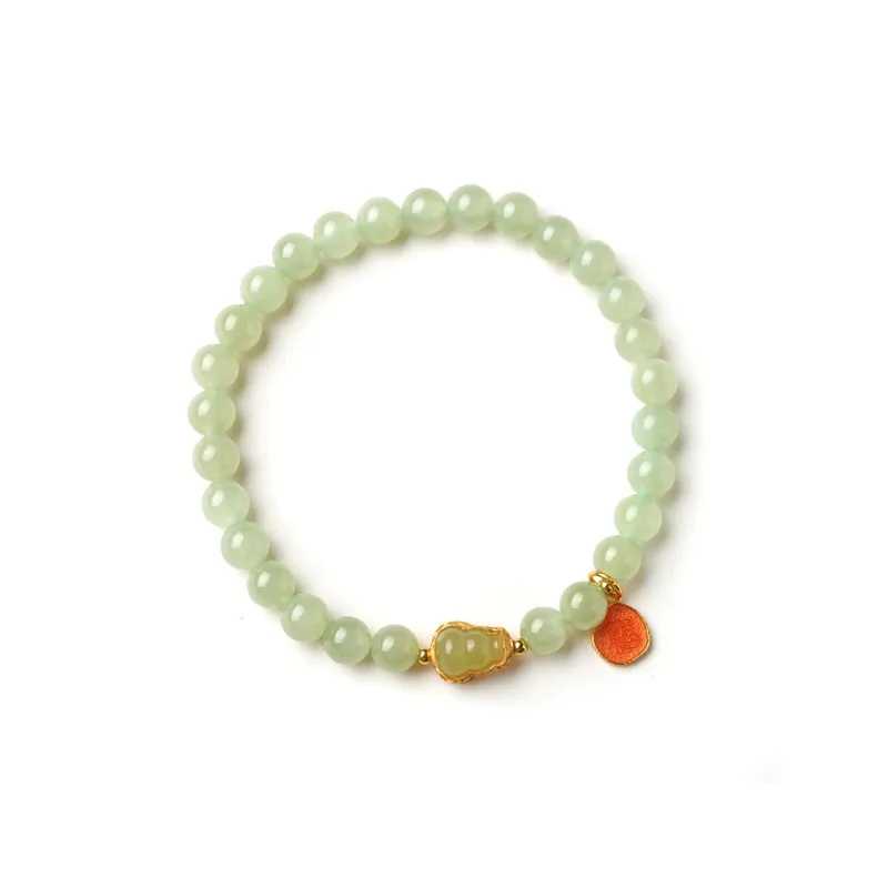 Tokai Family Bracelets Pale Greenish White Jade Women's-0