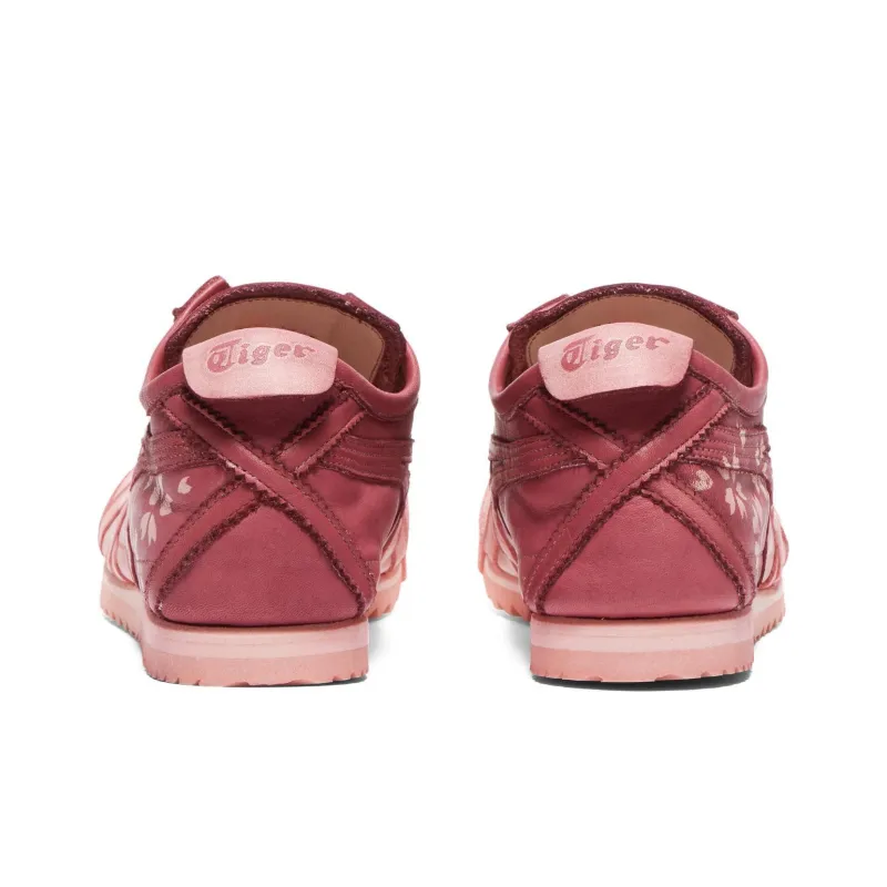 Asics Onitsuka Tiger Mexico 66 Deluxe Nm Ginger Peach Dark Cherry Women's-4