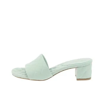 Bottega Veneta Slide Slippers 4.5cm Women's Blue Green