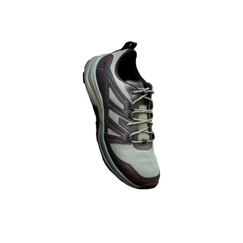 BATES Cushioned Slip-Resistant Breathable Low-Top Running Shoes Men's Green Black-2