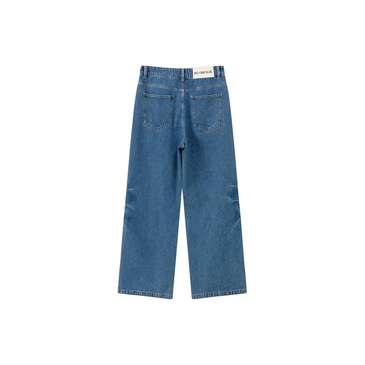 NO ONE ELSE Jeans Unisex Denim Blue-1