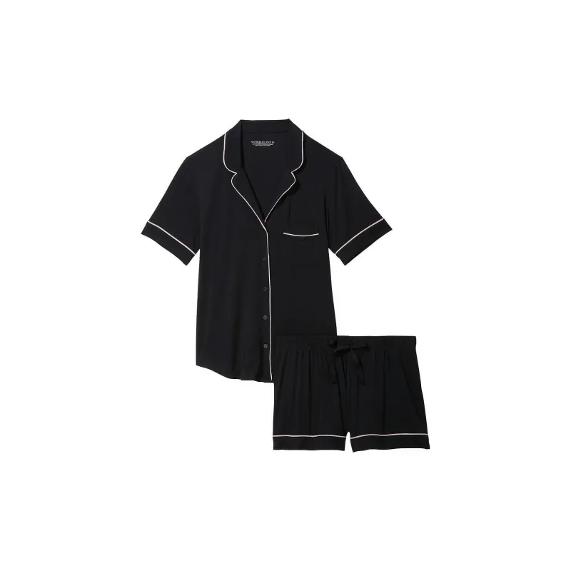 VICTORIA'S SECRET Pajama Set Women's Black-0