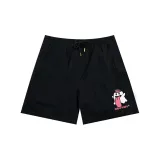 Black Brain Hole Cute Ghost Shorts