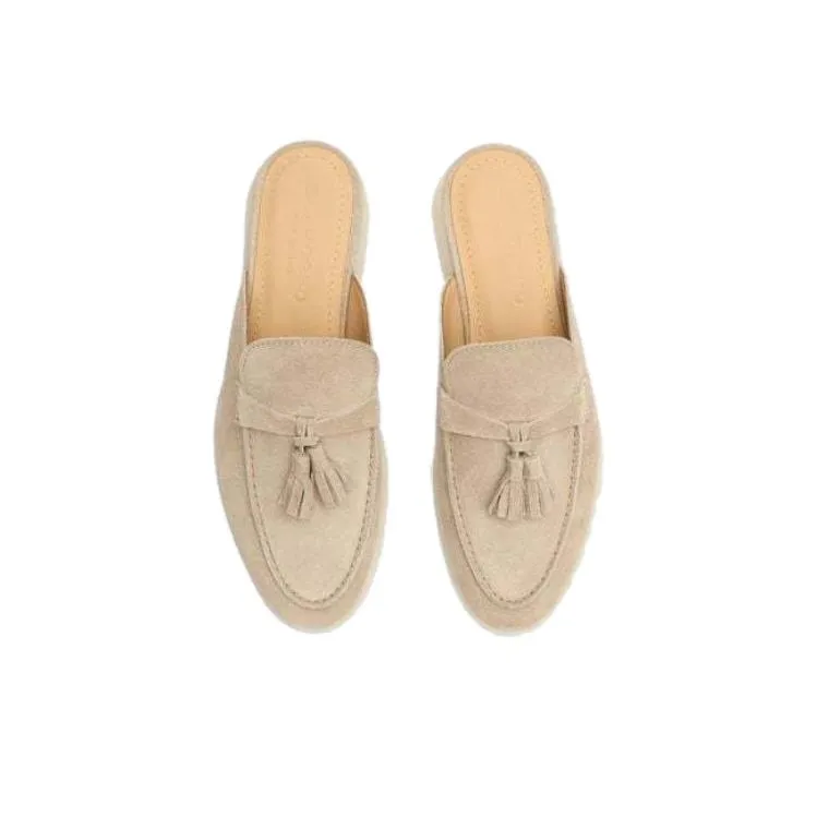 SCAROSSO Lucrezia Tassel-Detailed Slip-On Mules Women's-2