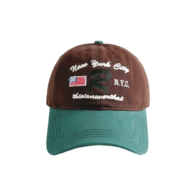 PISHUSHU Cotton Polyester Blend Baseball Caps Unisex 6 Colors-2