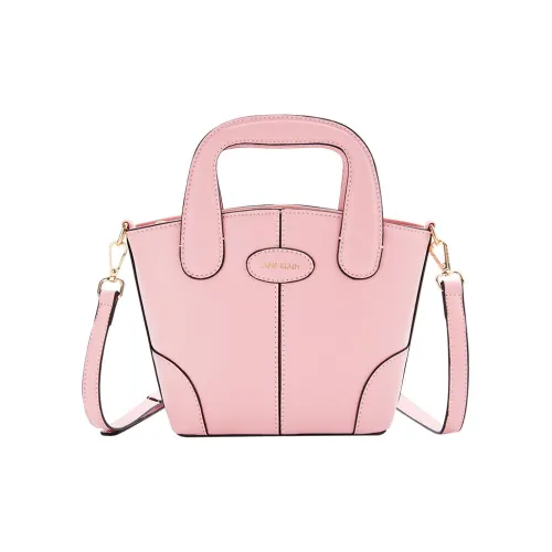 JANE KLAIN PU Women's Basket Bag, Crossbody Handbag Regular Women's Pink/White/Black