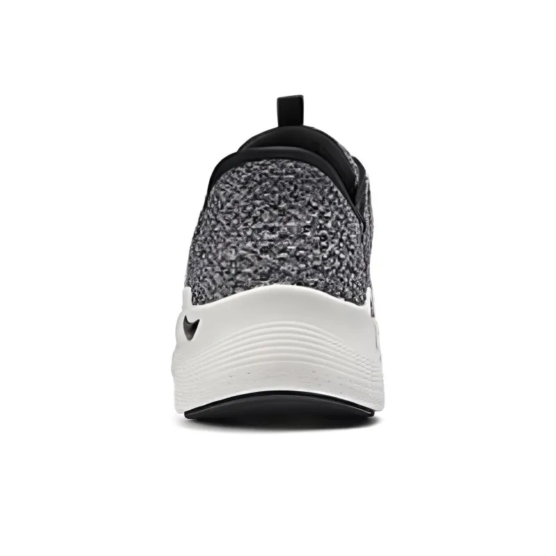 Skechers Slip Ins Anti Slip And Wear Resistant Breathable Rebound Support Low Top Running Shoes Men's White Black-3