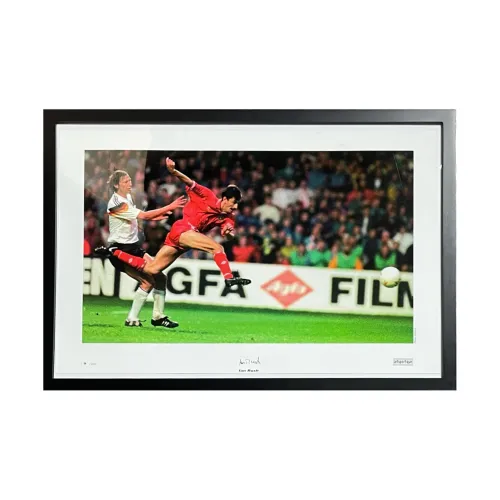 ICONS.com Ian Rush Global Limited Edition 250 Pcs Including Certification Certificate, Outer Frame Size 43.5x64cm