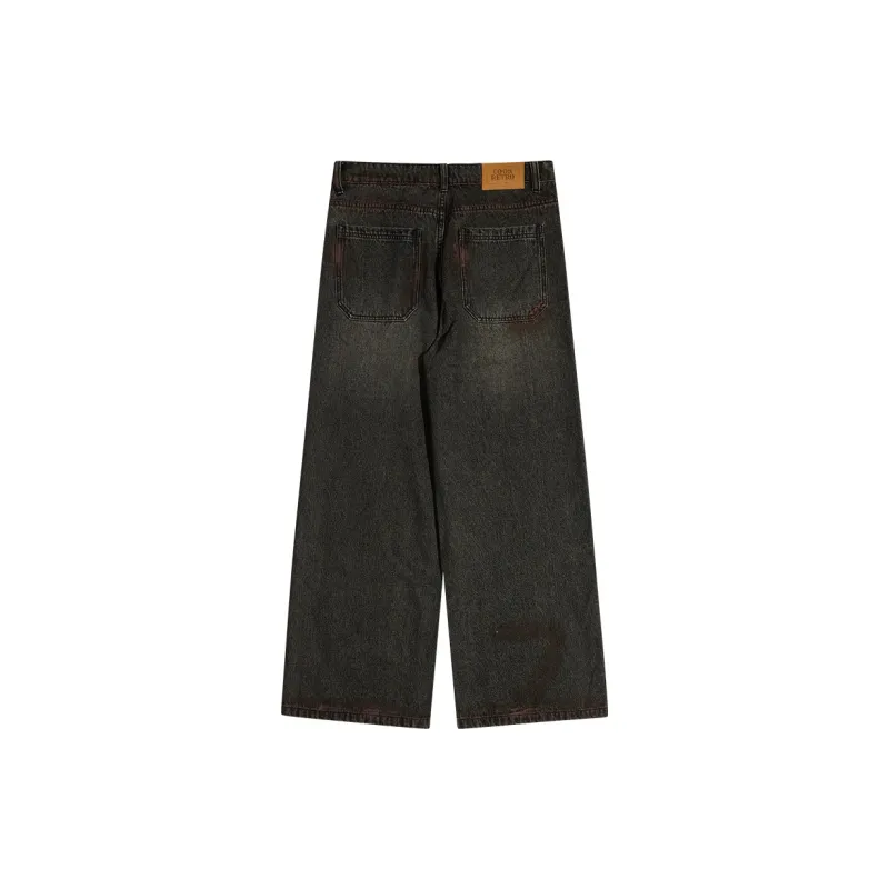 CoosRetro Jeans Unisex Black-1
