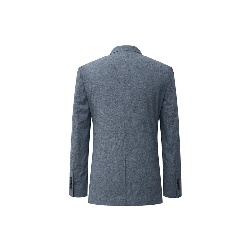 HAZZYS Business Suits Men Navy Blue-1