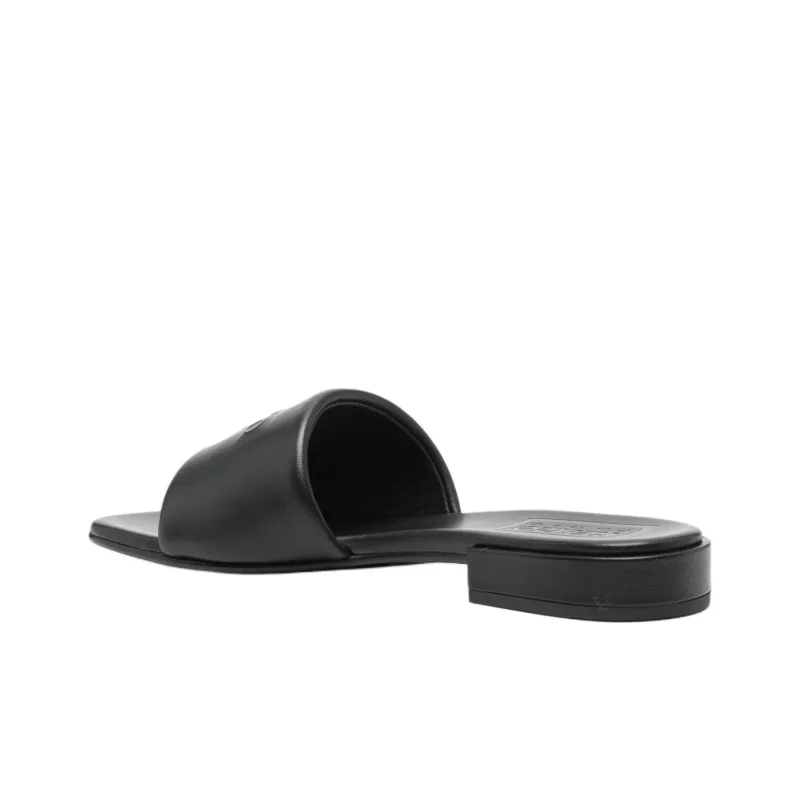 KENZO Oki Leather Flat Sandals-4