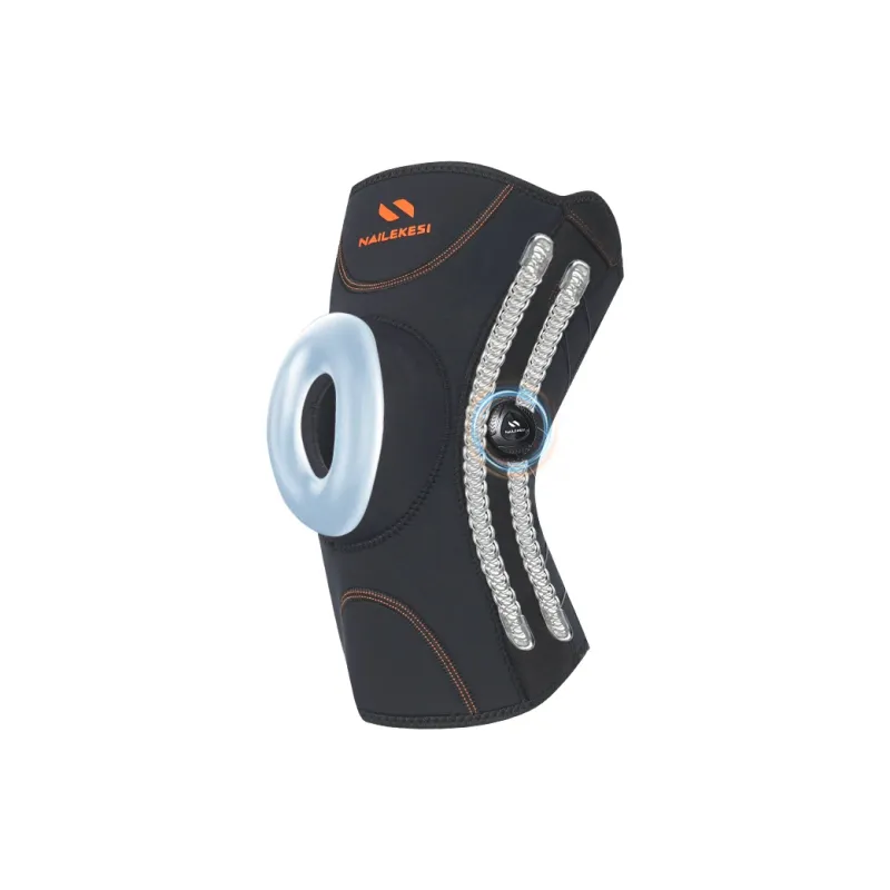 NAILEKESI Fitness Unisex Polyester, Polyamide, Nylon, Elastane Knee Pads-0