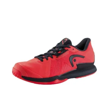 HEAD Sprint Pro 3.5 Slip-Resistant Tennis Shoes Men's Red Black