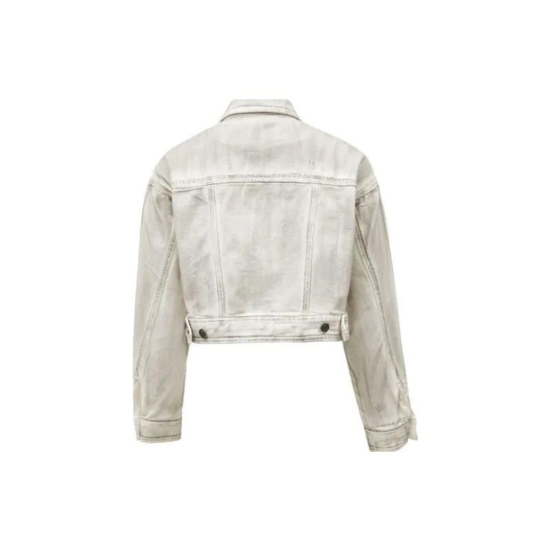 ONLY Cropped Coats Women's A43 Cream White-1