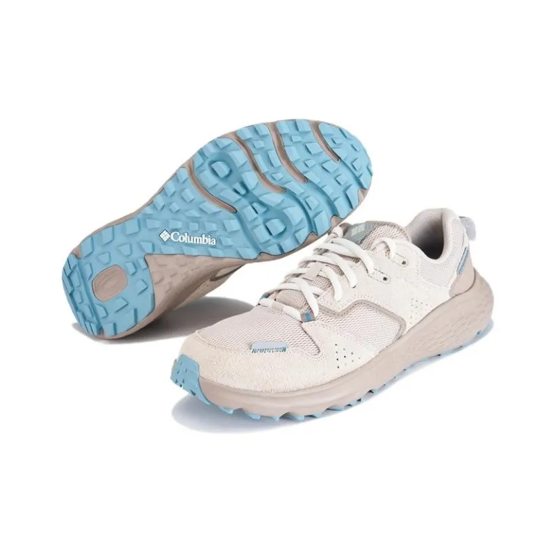 Columbia Cushioning Wear Resistant Low Top Trekking Shoes Men's Brown Blue-6