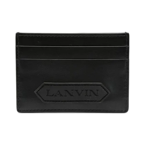 Lanvin Logo-patch Leather Cardholder