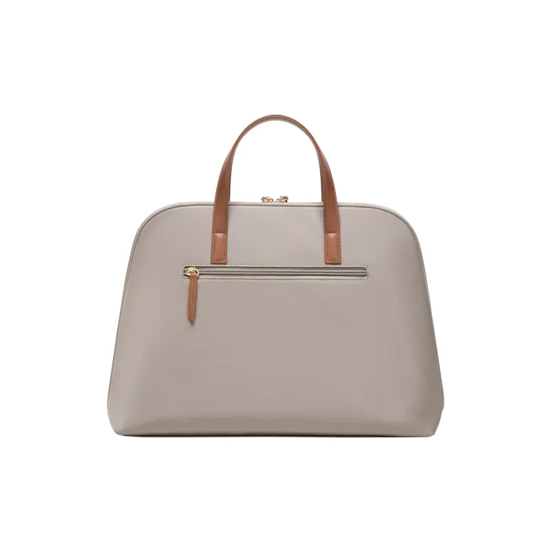 POLO Fabric Handbag Women's Laptop Bag Large Size Women's Gray-2