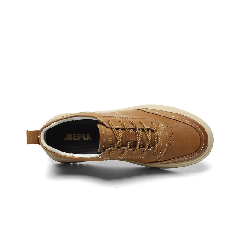 JIEPU Cushioned Wear-Resistant Lightweight Breathable Low-Top Skateboard Shoes Unisex-3