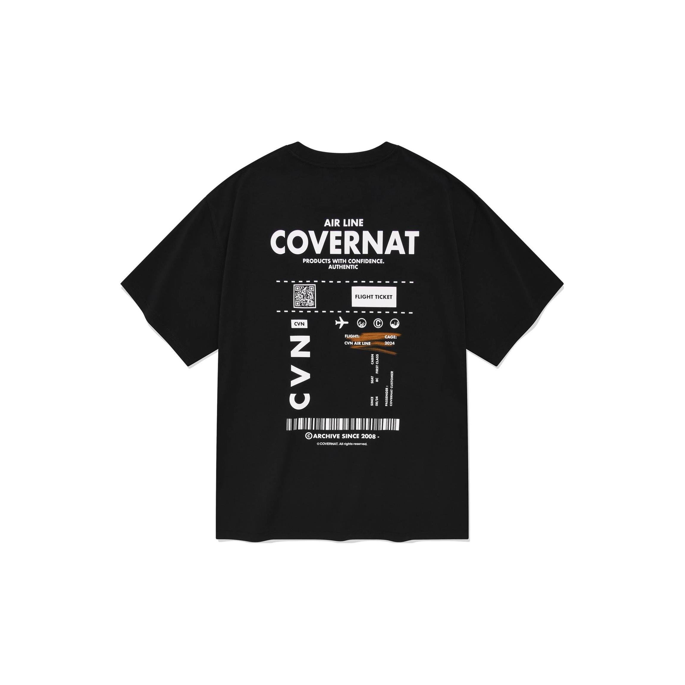 【COVERNAT】 Travel T-shirt BLACK MUSINSA | COVERNAT Travel T-shirt black