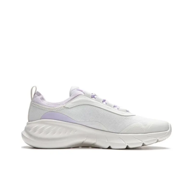 LiNing EasyFit Fle Low Top Casual Running Shoes Women's White Purple-1