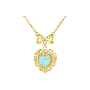 CHOW TAI SENG S925 Silver Necklaces Women's