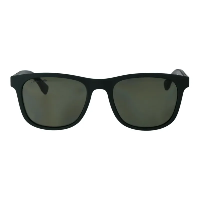 LACOSTE Logo engraved Square frame Sunglasses-1