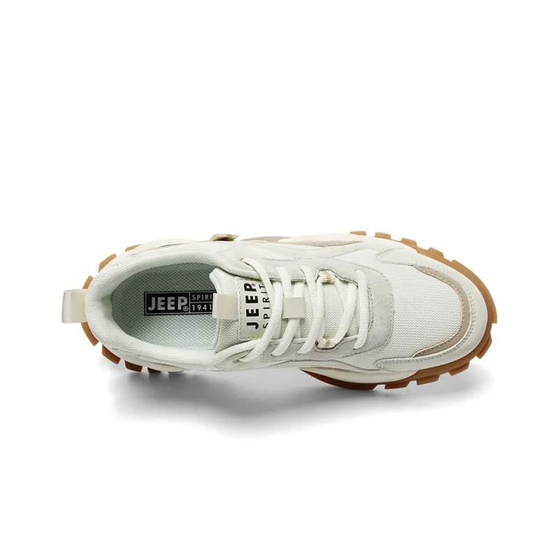 JEEP SPIRIT Chunky Sneakers Men Low Top Light Sandy-2