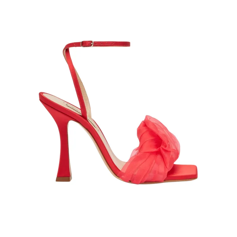 Casadei Geraldine Helen Satin Sandals-1