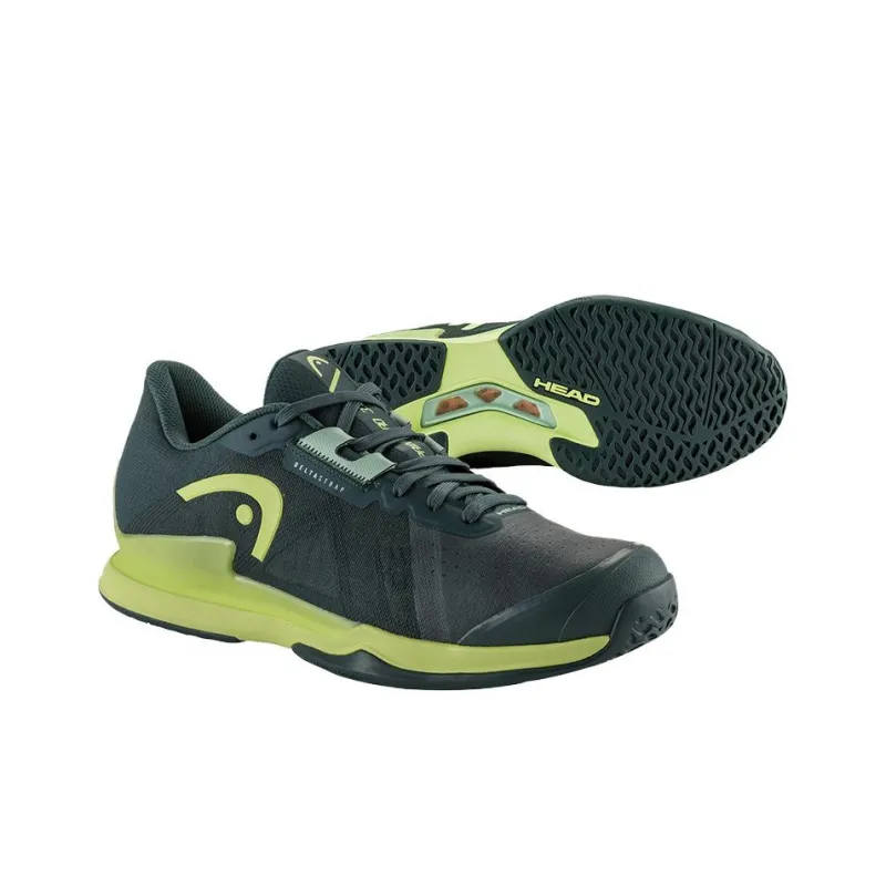 HEAD Sprint Pro 3.5 Slip Resistant Tennis Shoes Men's Jasper, Grass Green-2