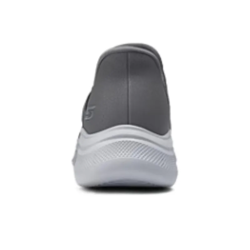 Skechers Go Walk Fle Hands Free Slip Ins Technology Cushioning, Breathable, Quick Dry Low Top Casual Shoes Men's Gray-3