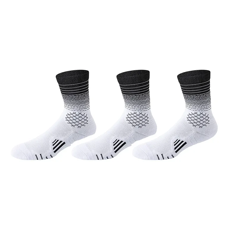 MANCHU Basketball Socks Men's 3 Pack-4