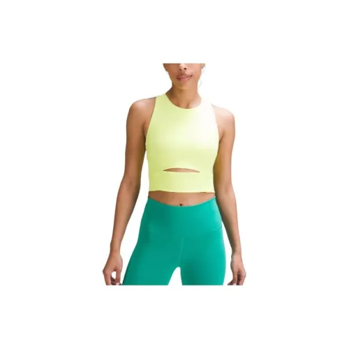 Lululemon Wunder Train Tank Tops Women's Lemon