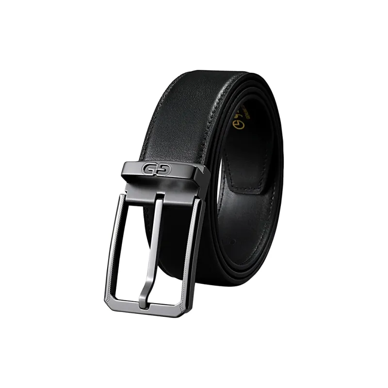 GOLDLION Cow Leather Belts Men's 3.5CM-1
