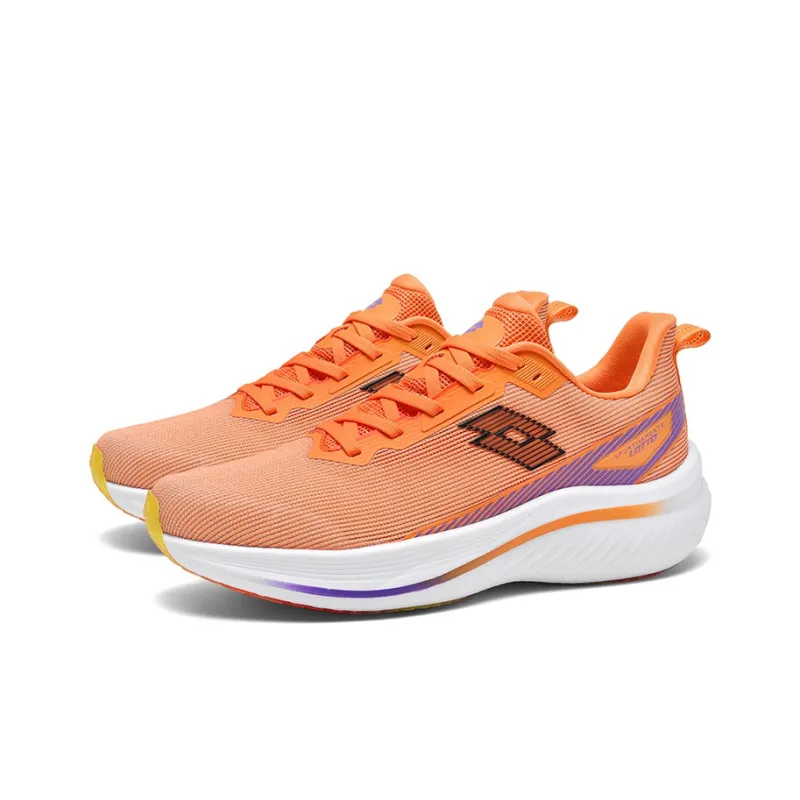 LOTTO Cushioning Anti Slip And Wear Resistant Low Top Running Shoes Women's Melon Orange-3