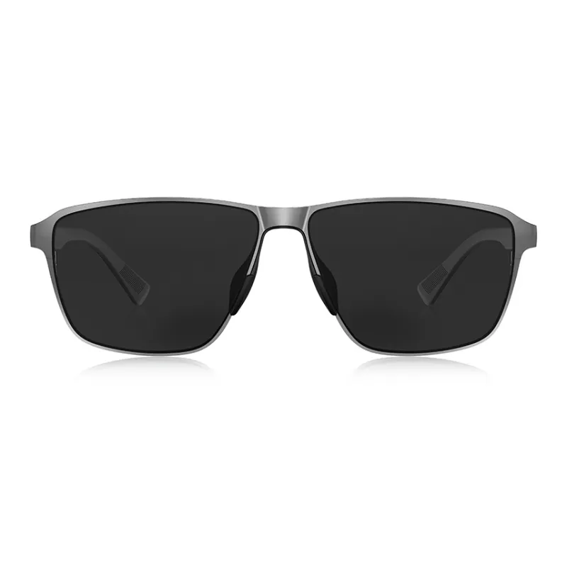 PARIM Stainless Steel Square Sunglasses Men's-2