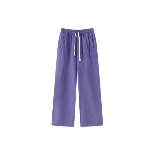 NO ONE ELSE Casual Pants Unisex Purple