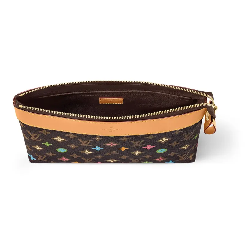 LOUIS VUITTON By Tyler The Creator Pochette Voyage Souple Chocolate Craggy Monogram-3